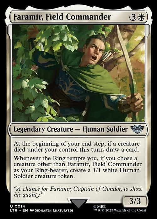 Faramir, Field Commander ~ The Lord of the Rings [ NM ] [ Magic MTG ]