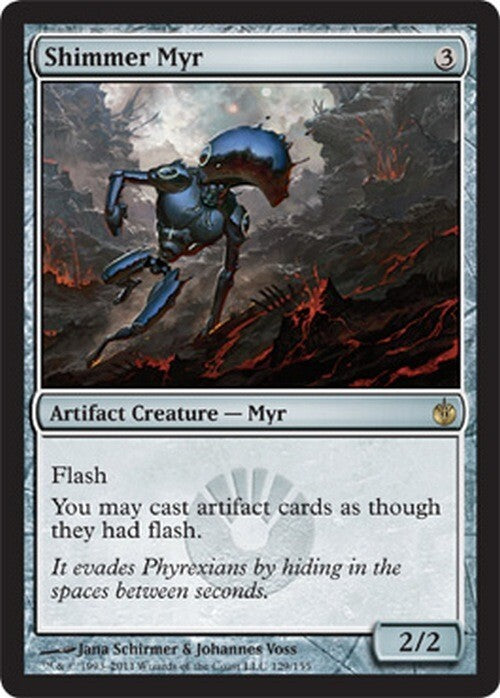 Shimmer Myr ~ Mirrodin Besieged [ Excellent ] [ Magic MTG ]