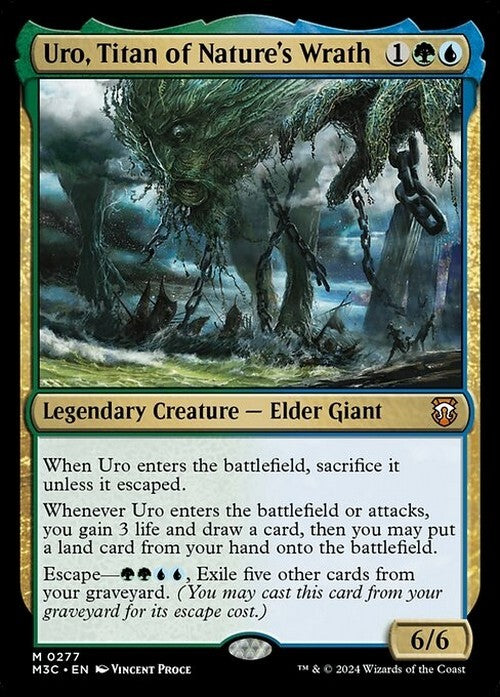 Uro, Titan of Nature's Wrath ~ Commander: Modern Horizons 3 [ NM ] [ Magic MTG ]