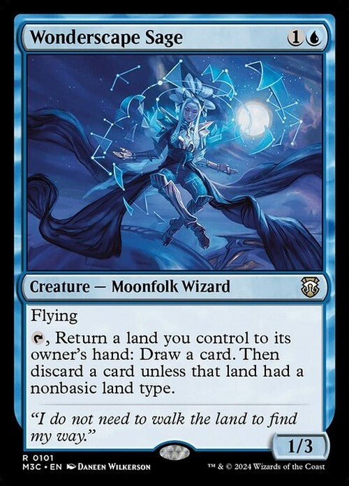 Wonderscape Sage ~ Commander: Modern Horizons 3 [ NearMint ] [ Magic MTG ]
