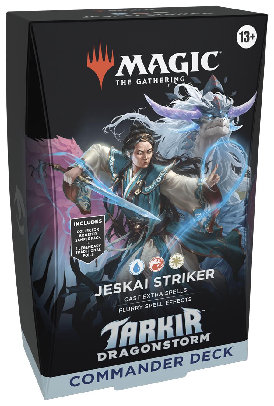 Jeskai Striker Commander Deck ~ Tarkir: Dragonstorm ~ MTG Sealed