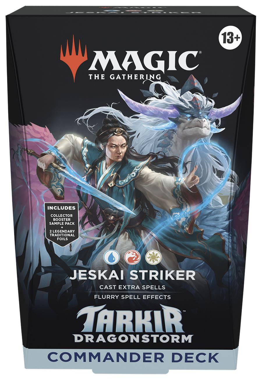 Jeskai Striker Commander Deck ~ Tarkir: Dragonstorm ~ MTG Sealed