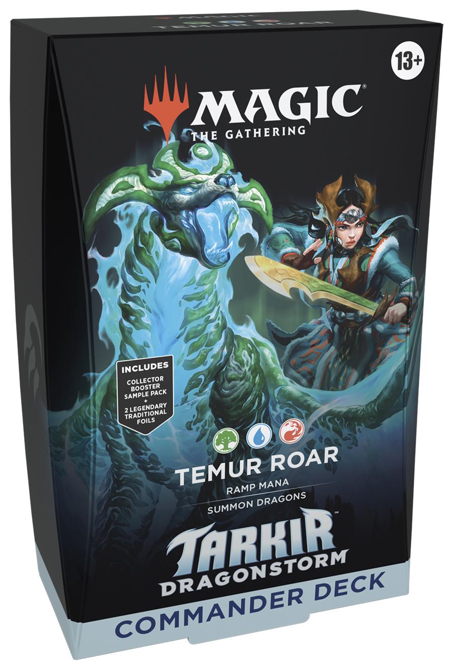 Temur Roar Commander Deck ~ Tarkir: Dragonstorm ~ MTG Sealed