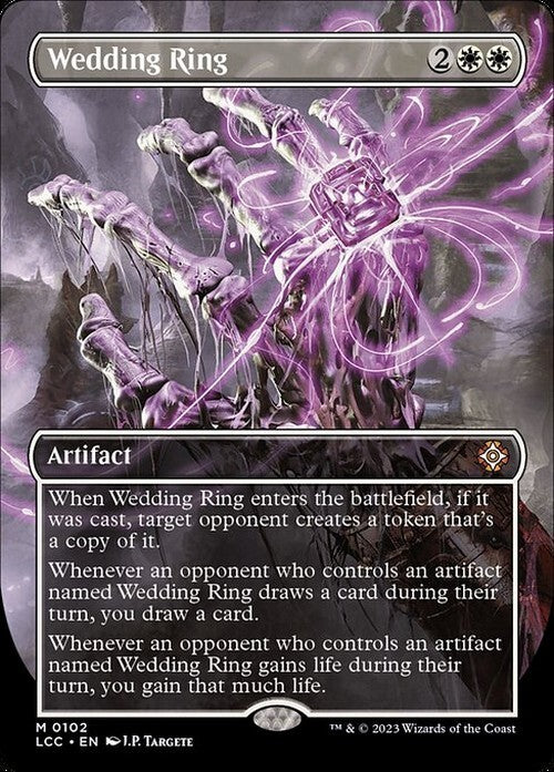 BORDERLESS Wedding Ring ~ Commander: The Lost Caverns of Ixalan [ NM ]