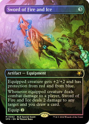 FOIL Sword of Fire and Ice ~ Special Guests [ NearMint ] [ Magic MTG ] - London Magic Traders Ltd