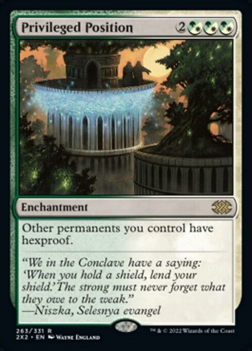 Privileged Position ~ Double Masters 2022 [ NearMint ] [ Magic MTG ]