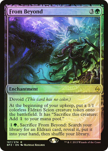 FOIL From Beyond ~ Battle for Zendikar [ Excellent ] [ Magic MTG ]