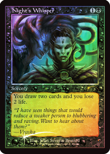 FOIL Night's Whisper ~ Open House [ NearMint ] [ Magic MTG ]