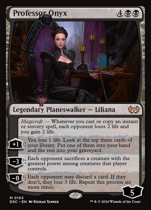Professor Onyx ~ Commander: Duskmourn [ NM ] [ Magic MTG ]