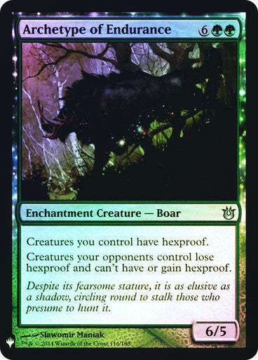 FOIL Archetype of Endurance ~ Mystery Booster [ NearMint ] [ Magic MTG ]