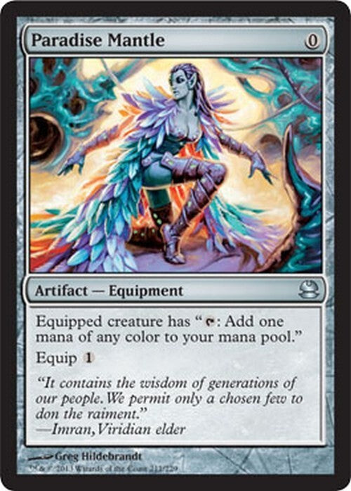 Paradise Mantle ~ Modern Masters 2013 [ Excellent ] [ Magic MTG ]