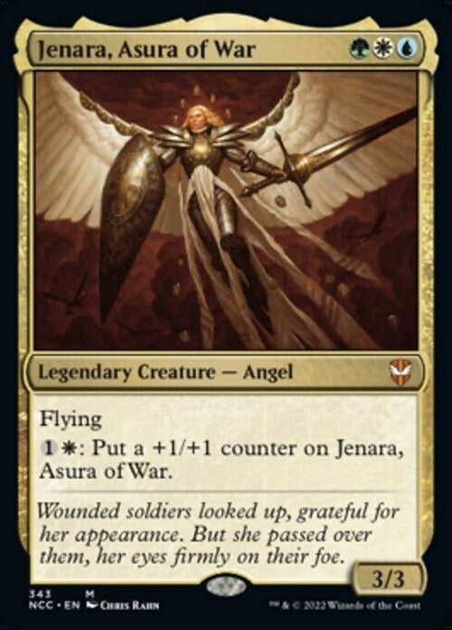 Jenara, Asura of War ~ Commander: Streets of New Capenna [ NM ] [ Magic MTG ]