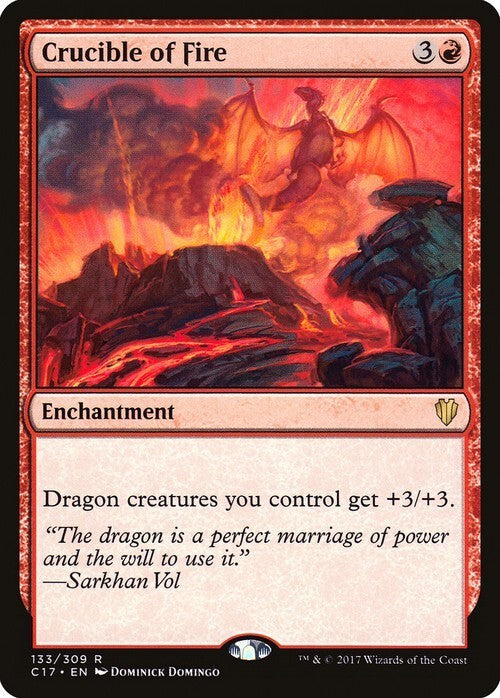 Crucible of Fire ~ Commander 2017 [ Excellent ] [ Magic MTG ]