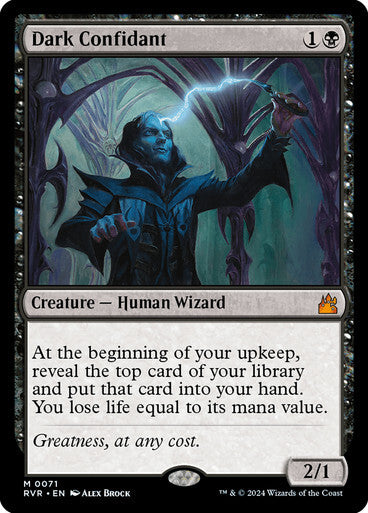 Dark Confidant ~ Ravnica Remastered [ NearMint ] [ Magic MTG ]