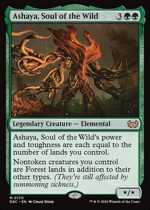 Ashaya, Soul of the Wild ~ Commander: Duskmourn [ NM ] [ Magic MTG ]