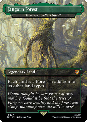 Fangorn Forest (Yavimaya, Cradle of Growth) The Lord of the Rings [ NM ] [ MTG ]