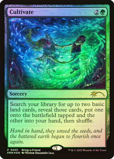 FOIL Cultivate ~ Bring-a-Friend Promos [ NearMint ] [ Magic MTG ] - London Magic Traders Ltd