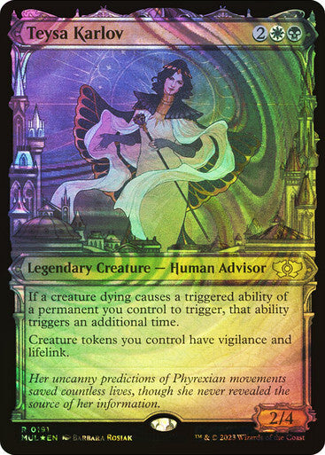 FOIL  HALO Teysa Karlov ~ Multiverse Legends [ NM ] [ Magic MTG ]