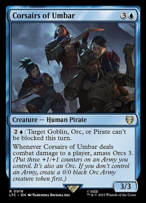Corsairs of Umbar ~ Commander: The Lord of the Rings [ NM ] [ Magic MTG ]