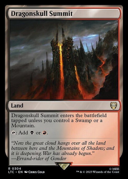 Dragonskull Summit ~ Commander: The Lord of the Rings [ NM ] [ Magic MTG ]