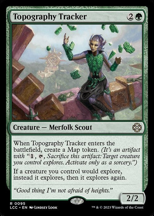Topography Tracker ~ Commander: The Lost Caverns of Ixalan [ NM ] [ Magic MTG ]