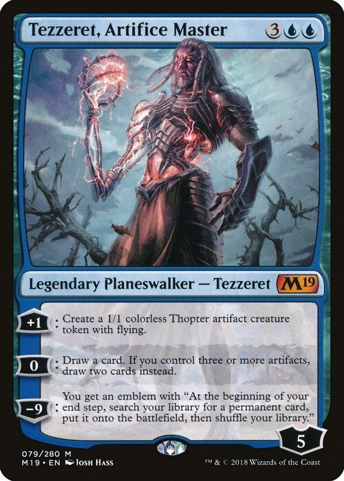 Tezzeret, Artifice Master ~ Core 2019 [ Excellent ] [ Magic MTG ]