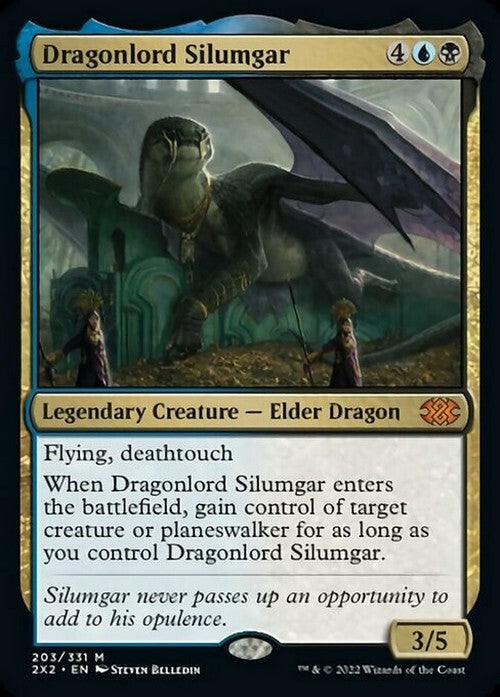 Dragonlord Silumgar ~ Double Masters 2022 [ NearMint ] [ Magic MTG ] - London Magic Traders Ltd