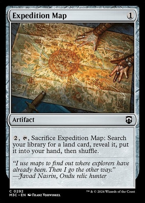 Expedition Map ~ Commander: Modern Horizons 3 [ NearMint ] [ Magic MTG ]