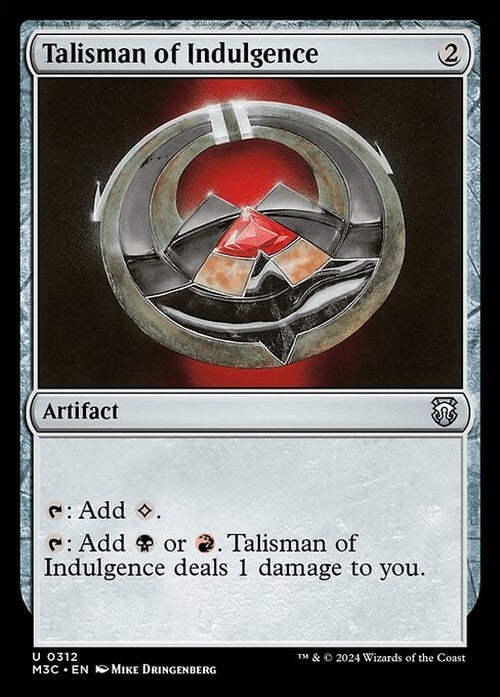 Talisman of Indulgence ~ Commander: Modern Horizons 3 [ NearMint ] [ Magic MTG ]