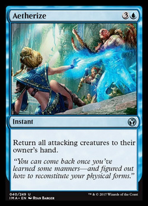 Aetherize ~ Iconic Masters [ Excellent ] [ Magic MTG ]