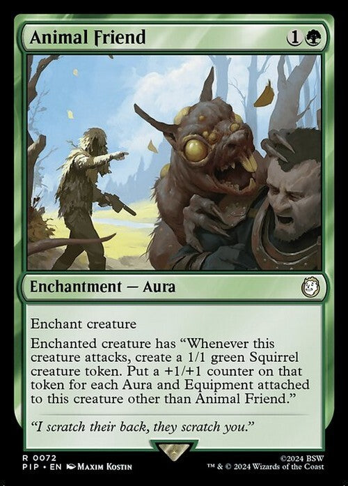 Animal Friend ~ Commander: Fallout [ NearMint ] [ Magic MTG ]