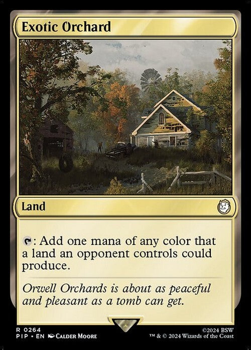 Exotic Orchard ~ Commander: Fallout [ NearMint ] [ Magic MTG ]