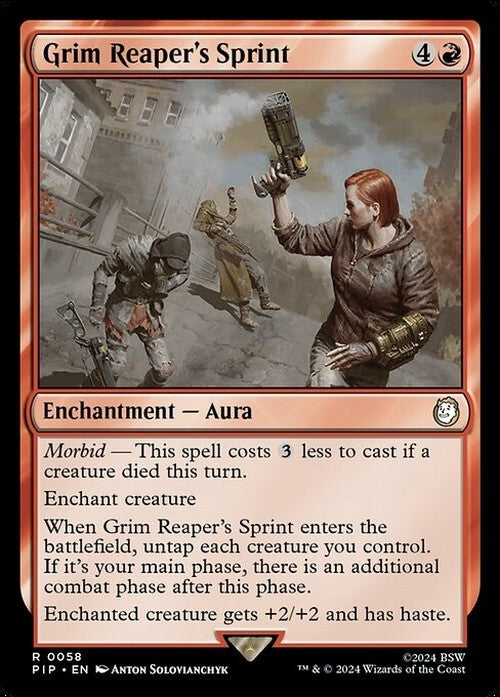 Grim Reaper's Sprint ~ Commander: Fallout [ NearMint ] [ Magic MTG ] - London Magic Traders Ltd