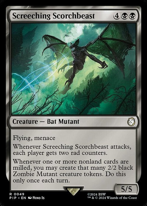 Screeching Scorchbeast ~ Commander: Fallout [ NearMint ] [ Magic MTG ]
