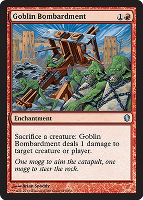 Goblin Bombardment ~ Commander 2013 [ Excellent ] [ Magic MTG ]