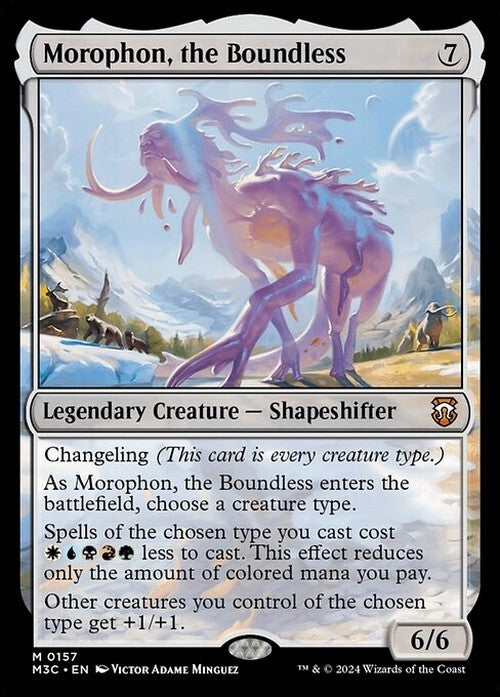 Morophon, the Boundless ~ Commander: Modern Horizons 3 [ NM ] [ Magic MTG ]