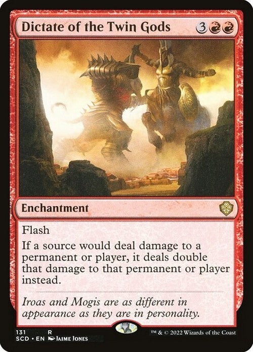 Dictate of the Twin Gods ~ Starter Commander [ NearMint ] [ Magic MTG ]