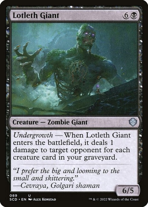 Lotleth Giant ~ Starter Commander [ NearMint ] [ Magic MTG ]