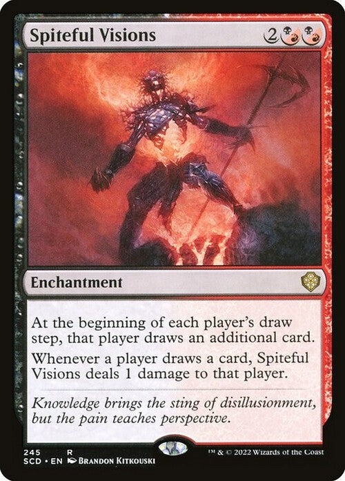 Spiteful Visions ~ Starter Commander [ NearMint ] [ Magic MTG ]
