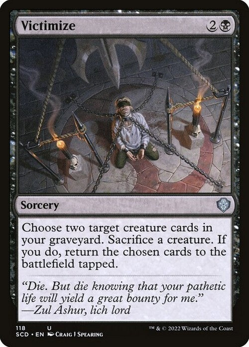 Victimize ~ Starter Commander [ NearMint ] [ Magic MTG ]