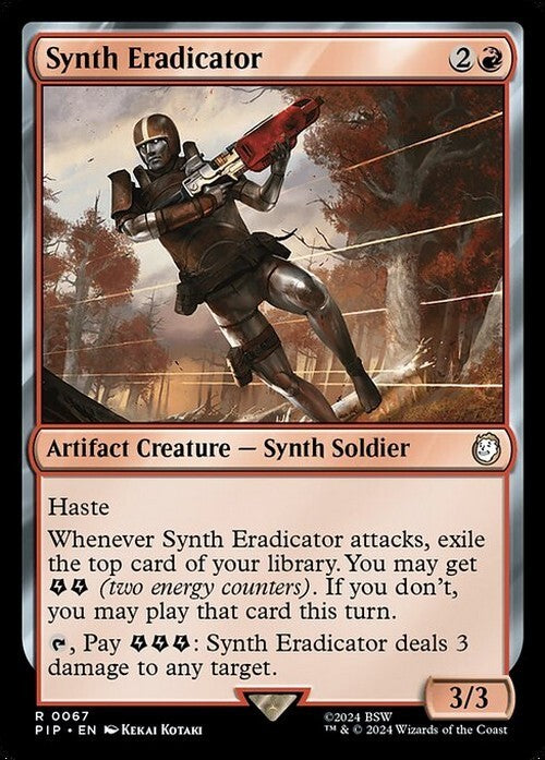 Synth Eradicator ~ Commander: Fallout [ NearMint ] [ Magic MTG ]