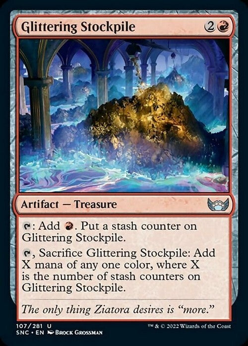 Glittering Stockpile ~ Streets of New Capenna [ NearMint ] [ Magic MTG ]