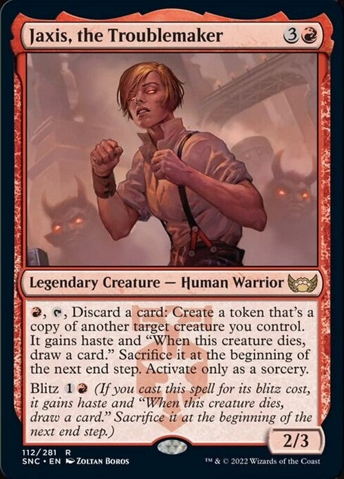 Jaxis, the Troublemaker ~ Streets of New Capenna [ NearMint ] [ Magic MTG ]