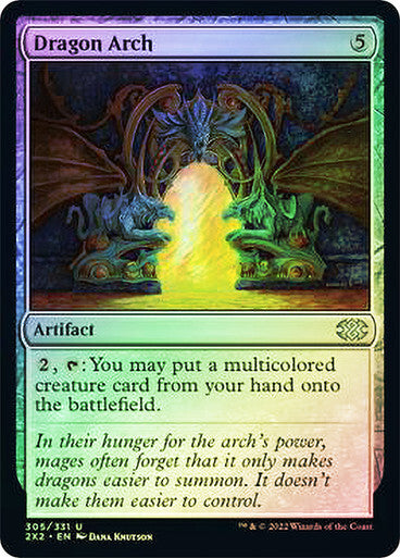 FOIL Dragon Arch ~ Double Masters 2022 [ NearMint ] [ Magic MTG ]