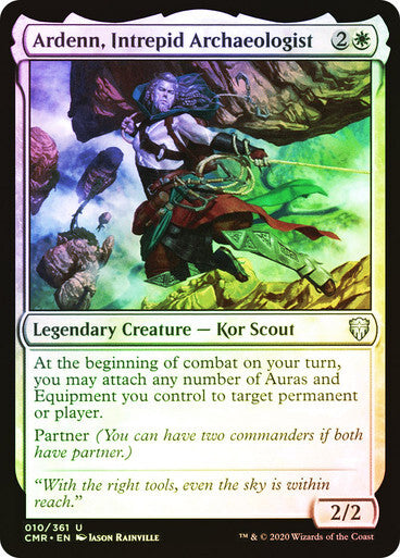 FOIL Ardenn, Intrepid Archaeologist ~ Commander Legends 1 [ NM ] [ Magic MTG ]
