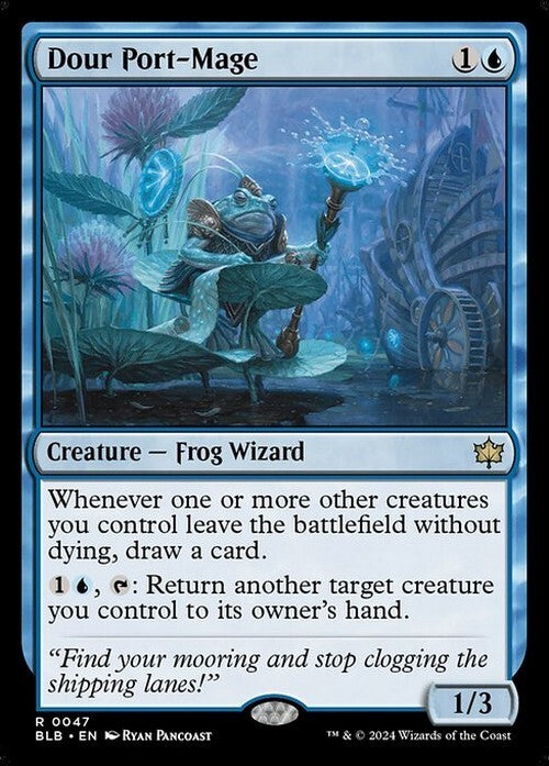 Dour Port-Mage ~ Bloomburrow [ NearMint ] [ Magic MTG ]