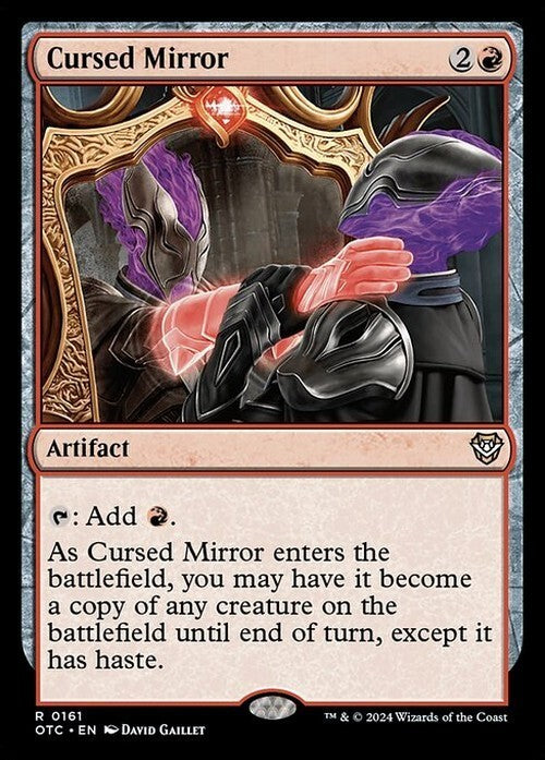 Cursed Mirror ~ Commander: Outlaws of Thunder Junction [ NM ] [ Magic MTG ]