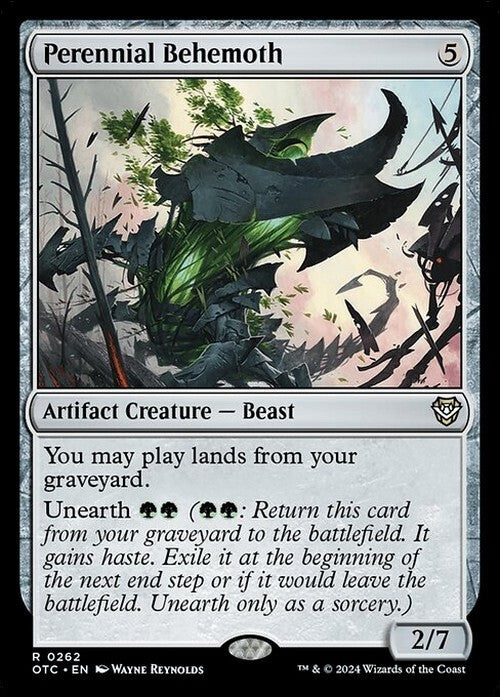 Perennial Behemoth ~ Commander: Outlaws of Thunder Junction [ NM ] [ MTG ]