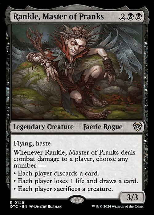 Rankle, Master of Pranks ~ Commander: Outlaws of Thunder Junction [ NM ] [ MTG ] - London Magic Traders Ltd