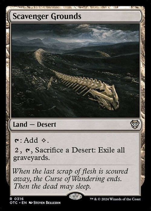 Scavenger Grounds ~ Commander: Outlaws of Thunder Junction [ NM ] [ MTG ]